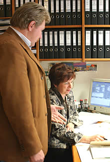 Herr Rausch und Frau Gailer